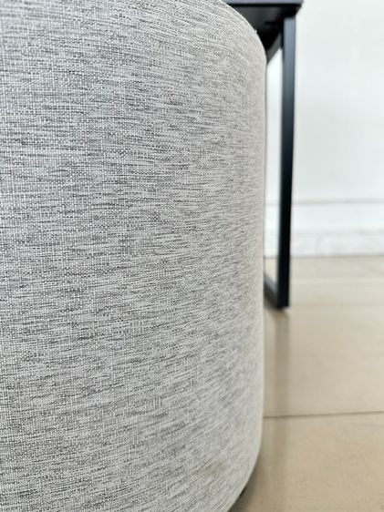 โต๊ะเครื่องแป้ง (ใหญ่) ท็อปสีเทา โครงขาเหล็กสีดำ พร้อมสตูล รูปที่ 16