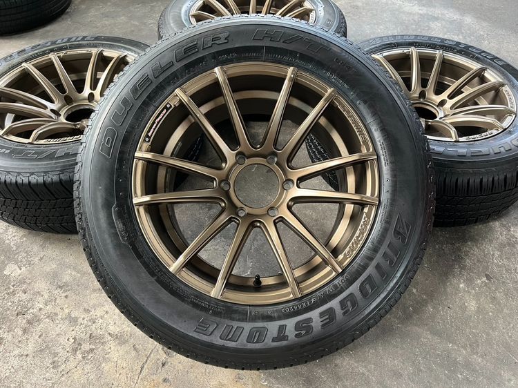 ✨ล้อแม็ก 6รู139✨COSMIS งาน PP Superwheel ขอบ 18 แถมยาง 265-60-20 Bridgestone ปลายปี 20 รูปที่ 2