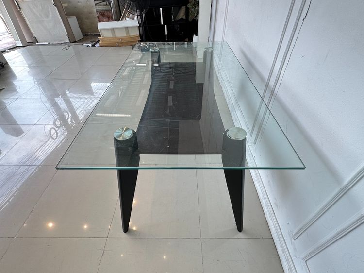 โต๊ะทานอาหาร ท็อปกระจก หนา 1.3 เซนติเมตร  รูปที่ 5