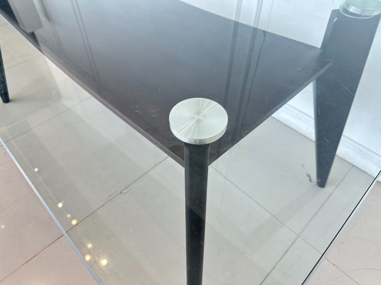 โต๊ะทานอาหาร ท็อปกระจก หนา 1.3 เซนติเมตร  รูปที่ 7