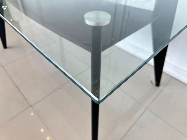 โต๊ะทานอาหาร ท็อปกระจก หนา 1.3 เซนติเมตร  รูปที่ 8