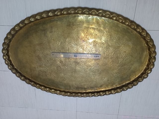 อื่นๆ ถาดทองเหลืองเก่า