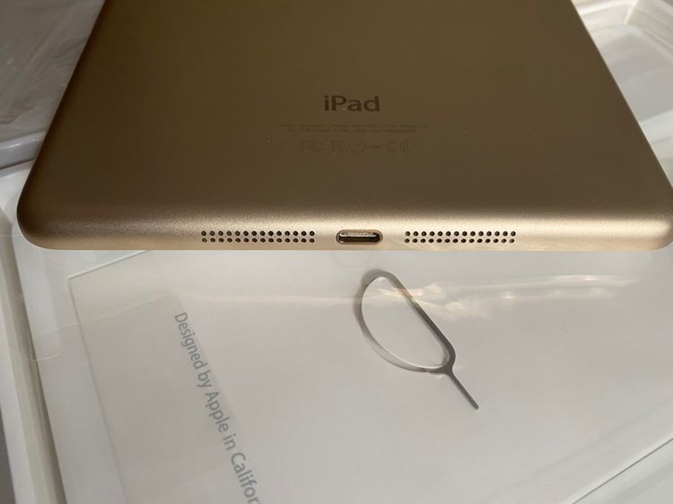 iPad mini 3 64GB WiFi ใส่ซิมได้ เครื่องศูนย์ไทย สภาพใหม่ ปกติทุกอย่าง ไม่ติดอะไร รูปที่ 7
