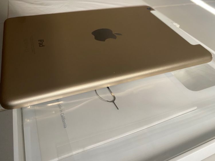 iPad mini 3 64GB WiFi ใส่ซิมได้ เครื่องศูนย์ไทย สภาพใหม่ ปกติทุกอย่าง ไม่ติดอะไร รูปที่ 5