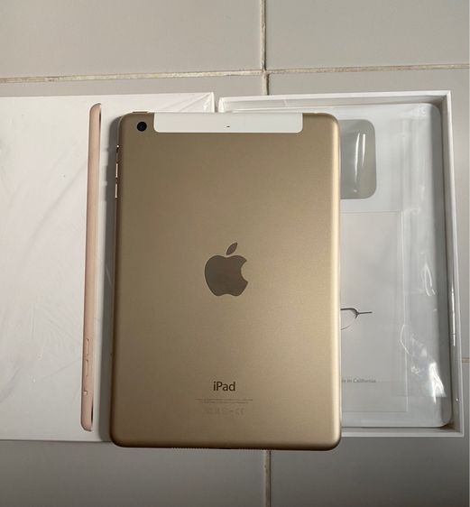 Apple 64 GB iPad mini 3 64GB ใส่ซิมได้ เครื่องศูนย์ไทย สภาพใหม่ ปกติทุกอย่าง ไม่ติดอะไร