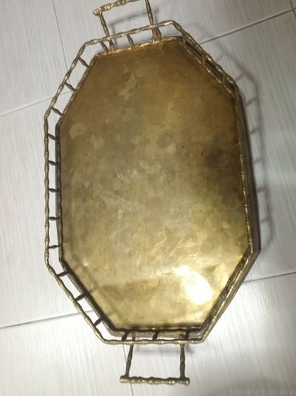 อื่นๆ ถาดเปลทองเหลือง 6เหลืยม