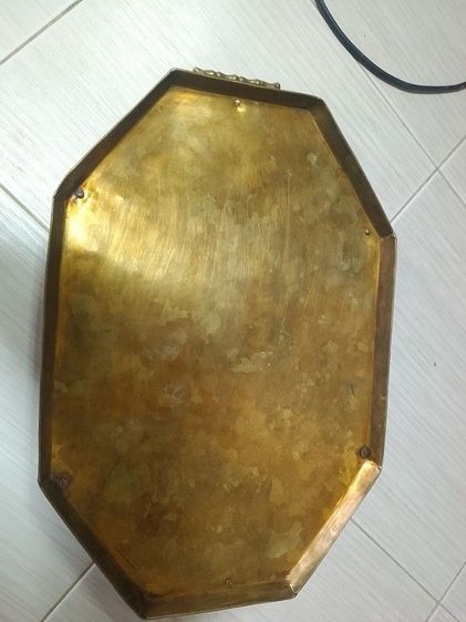 ถาดเปลทองเหลือง 6เหลียม  รูปที่ 3