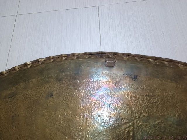 ถาดเปลทองเหลือง ขนาด 90ซม  รูปที่ 3