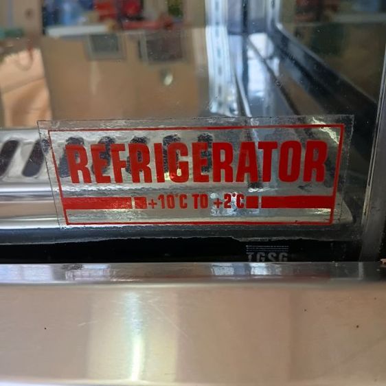 ตู้แช่เค้กแบบชั้นวางโชว์มือสอง รูปที่ 6