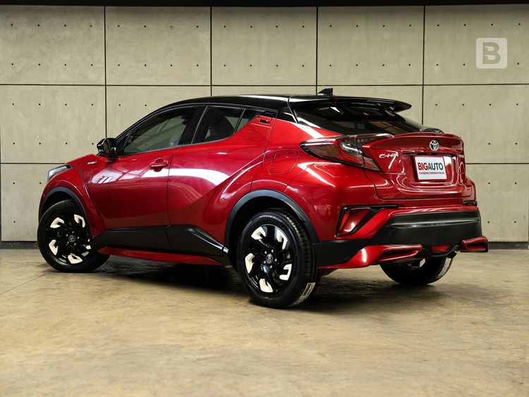 Toyota C-HR 2018 1.8 HV Hi Utility-car ไฮบริด ไม่ติดแก๊ส เกียร์อัตโนมัติ แดง รูปที่ 3