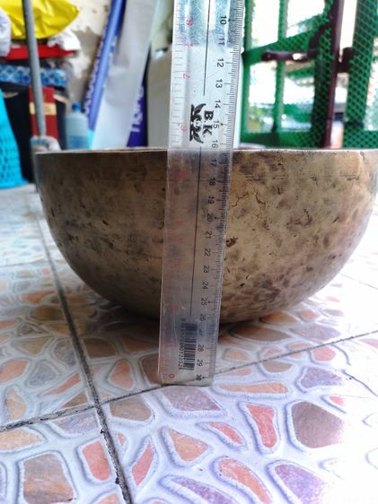 ขันลงหินหรือขันทองเหลืองโบราณ ขนาด11นิ้ว รูปที่ 3