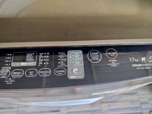 ขายเครื่องซักผ้าฝาบน 17 กิโลกรัม โตชิบา ซื้อมา17,000บาท ตัวเครื่องประกัน10ปี(จากปี 2567) รูปที่ 8