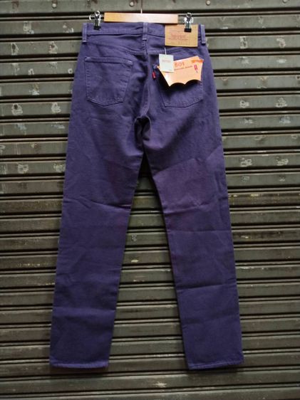 Levi's 501 Jeans Vintage 90s. Made In USA. Color Denim Jeans Pants deadstock  รูปที่ 5