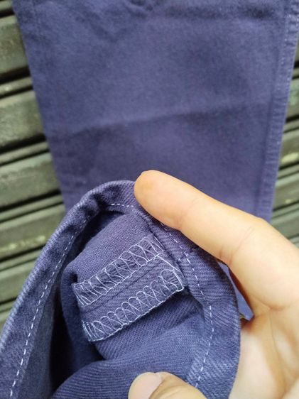 Levi's 501 Jeans Vintage 90s. Made In USA. Color Denim Jeans Pants deadstock  รูปที่ 8