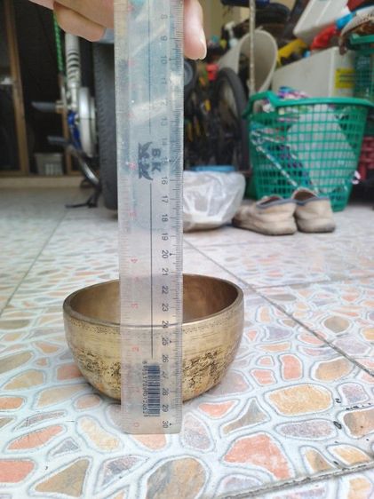 ขันลงหิน ขันทองเหลือง 3ใบ  รูปที่ 9