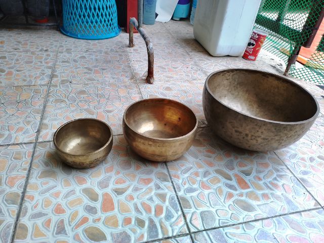 ขันลงหิน ขันทองเหลือง 3ใบ  รูปที่ 3