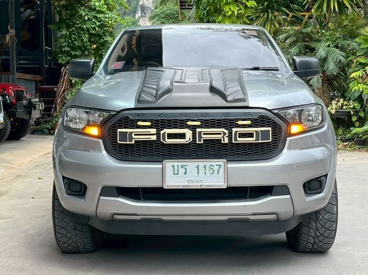 Ford Ranger 2019 2.2 Hi-Rider XL Plus Pickup ดีเซล ไม่ติดแก๊ส เกียร์ธรรมดา เทา รูปที่ 2