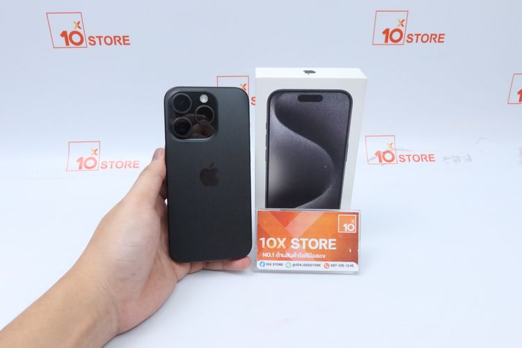 iPhone 15 Pro 256GB (Black Titanium)