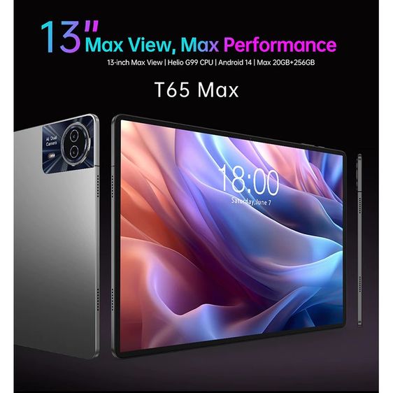 Teclast T65 Max แท็บเล็ตจอใหญ่ 13นิ้ว ใหญ่โคตรๆ รูปที่ 8
