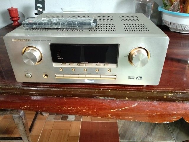 เครื่องเสียง avr  marantz sr 4200 เหมาะสำหรับดูหนังและฟังเพลงเป็นเครื่องเสียง กึ่งวินเทจ  ขายเพราะว่ามี 2 เครื่อง แบ่งให้เพื่อนๆไปใช้แค่ 8,500 บาทรวมค่าส่งเก็บเงินปลายทาง  สนใจโทร 083-931-0718 ท่านที่กดเข้ามาดูไม่ซื้อสอบถามได้น่ะครับ รูปที่ 6