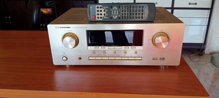 เครื่องเสียง avr  marantz sr 4200 เหมาะสำหรับดูหนังและฟังเพลงเป็นเครื่องเสียง กึ่งวินเทจ  ขายเพราะว่ามี 2 เครื่อง แบ่งให้เพื่อนๆไปใช้แค่ 8,500 บาทรวมค่าส่งเก็บเงินปลายทาง  สนใจโทร 083-931-0718 ท่านที่กดเข้ามาดูไม่ซื้อสอบถามได้น่ะครับ รูปที่ 4