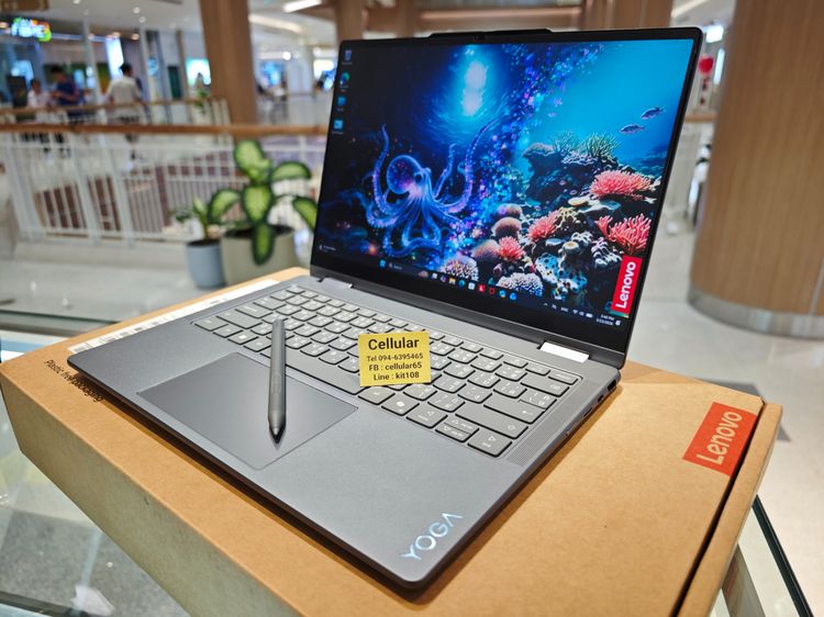 LENOVO YOGA 7 2-IN-1 Ultra7 258V TouchScreen 32GB 1TB ประกัน2ปีกว่า รูปที่ 3
