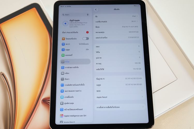 iPad Air M3 11" 128GB WiFi รูปที่ 2