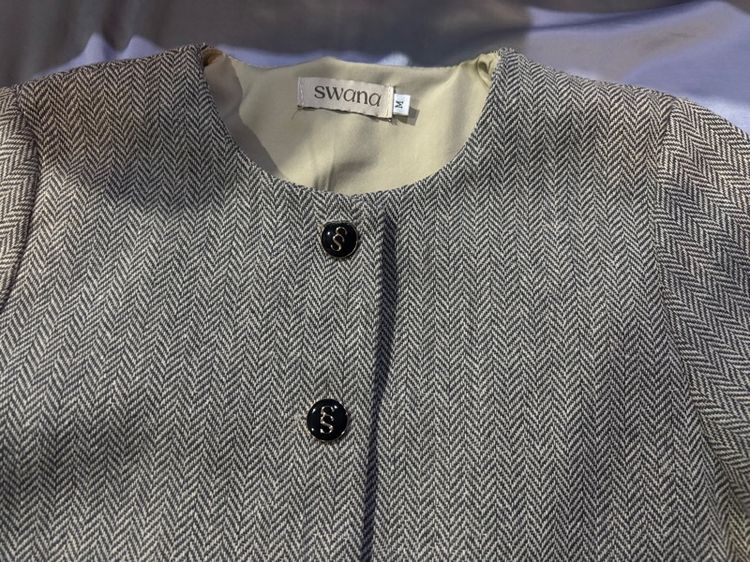 Used sawana (size m) สีเทา ใส่ครั้งเดียว สภาพดีไม่มีตำหนิ  รูปที่ 7