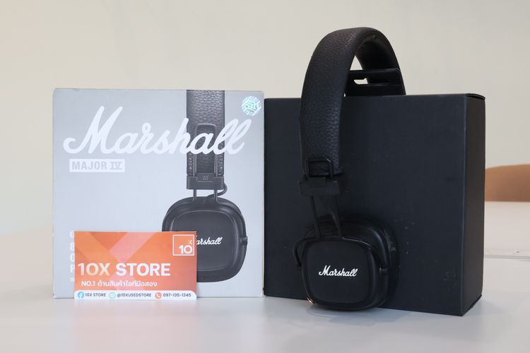 Marshall Major IV  หูฟังครอบหู น้ำหนักเบา เสียงดี ครบกล่อง ราคาถูก 