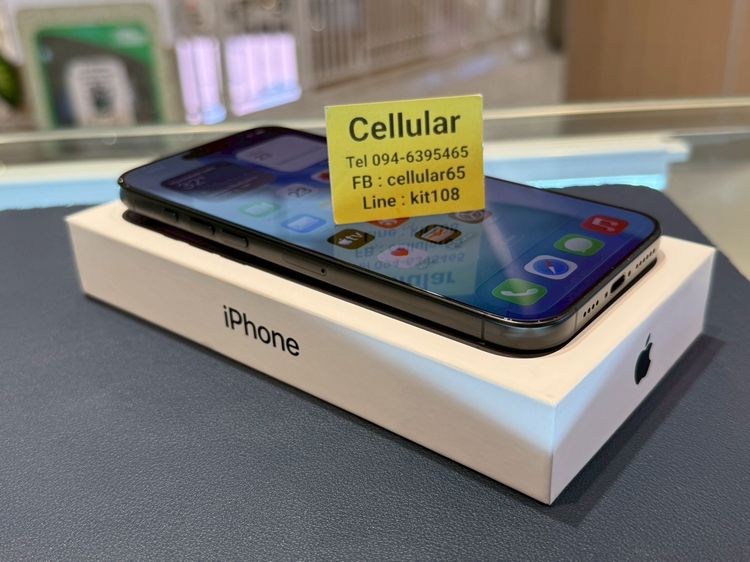 iPhone 16 Pro Max 256GB Batt95 มีประกันศูนย์ไทย สภาพสวยมาก ครบกล่อง รูปที่ 3