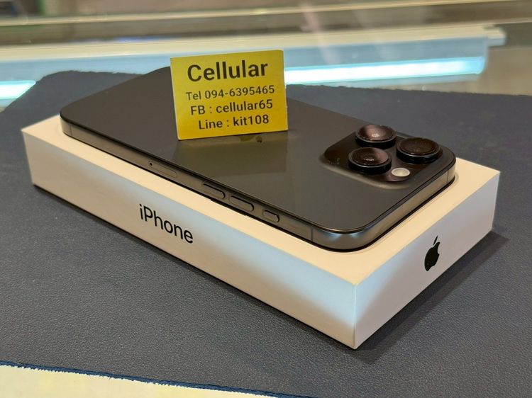 iPhone 16 Pro Max 256GB Batt95 มีประกันศูนย์ไทย สภาพสวยมาก ครบกล่อง รูปที่ 8