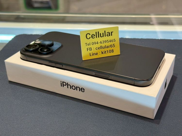 iPhone 16 Pro Max 256GB Batt95 มีประกันศูนย์ไทย สภาพสวยมาก ครบกล่อง รูปที่ 9