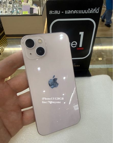ไอโฟน 13 ความจุ 128GB สวยมากๆ ไม่มี ตำหนิ แบตใหม่ 100  บริการ สด ผ่อน แลกเปลี่ยน 
