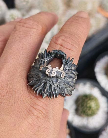 แหวนเงินแท้ Serpentforge ใครนิ้วใหญ่หาอยู่ จัดไปครับ ราคาแบ่งปัน รูปที่ 12