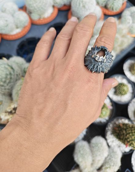 แหวนเงินแท้ Serpentforge ใครนิ้วใหญ่หาอยู่ จัดไปครับ ราคาแบ่งปัน รูปที่ 11