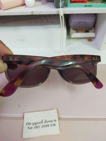 แว่นกันแดด Rayban RB 5184 5628 ของแท้ ขนาด 58 18 145 เลนส์ มีรอยหน่อย แต่ใส่แล้ว ไม่กวนสายตา  รูปที่ 3