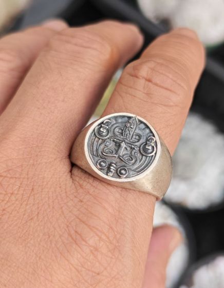 แหวนเงินแท้ Serpentforge วงใหญ่แบรนด์นอก แบ่งปันครับ รูปที่ 10