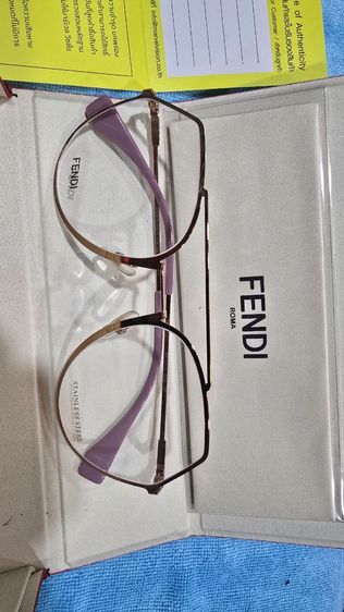 กรอบแว่นสายตา fendi ของใหม่แท้ 100 เปอร์เซ็น รูปที่ 7
