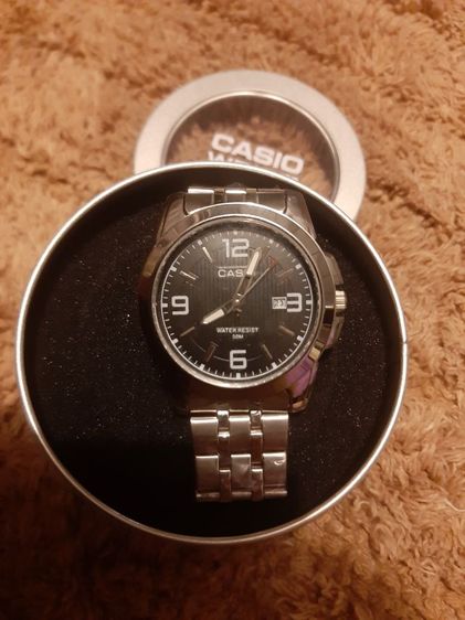 นาฬิกาชาย Casio รุ่น mtp vd01 ครบกล่อง