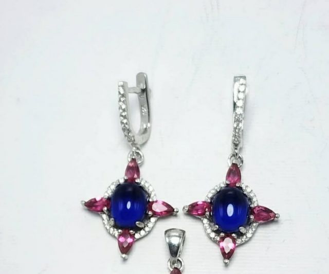 ต่างหูเงินแท้