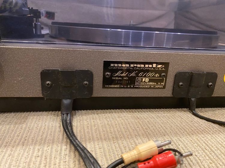 เครื่องเล่นแผ่นเสียง Marantz   รูปที่ 10