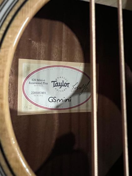 Taylor GS mini rosewood plus รูปที่ 3