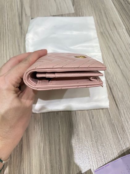 ส่งต่อ Gucci Horsebit 1955 mini bag และ กระเป๋าสตางค์ Gucci GG Marmont Card Case Wallet สีชมพู สภาพสวย (งานลุ้น มีอุปกรณ์) รูปที่ 12