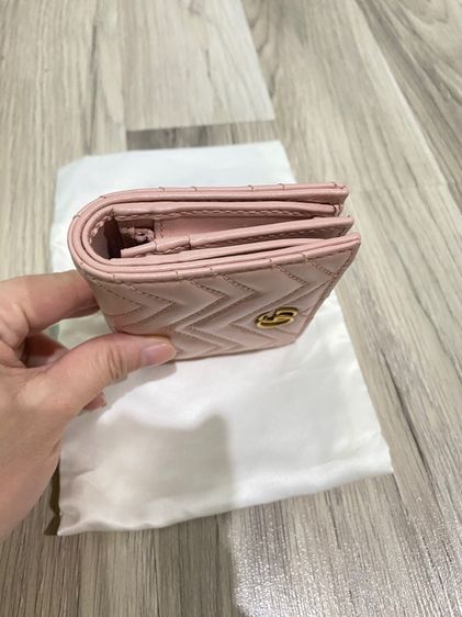 ส่งต่อ Gucci Horsebit 1955 mini bag และ กระเป๋าสตางค์ Gucci GG Marmont Card Case Wallet สีชมพู สภาพสวย (งานลุ้น มีอุปกรณ์) รูปที่ 13