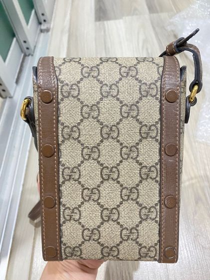 ส่งต่อ Gucci Horsebit 1955 mini bag และ กระเป๋าสตางค์ Gucci GG Marmont Card Case Wallet สีชมพู สภาพสวย (งานลุ้น มีอุปกรณ์) รูปที่ 4