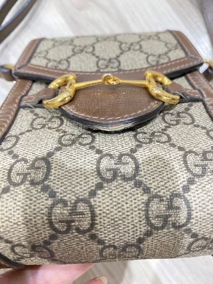 ส่งต่อ Gucci Horsebit 1955 mini bag และ กระเป๋าสตางค์ Gucci GG Marmont Card Case Wallet สีชมพู สภาพสวย (งานลุ้น มีอุปกรณ์) รูปที่ 7