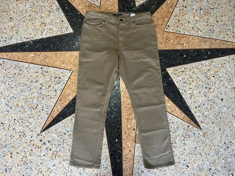 น้ำตาล ยีนส์ 📌Quince👖 เอว35-36