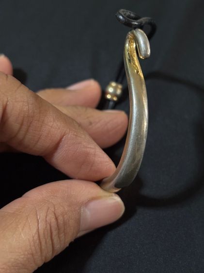 ข้อมือหนังวินเทจ two-tone รูปที่ 3