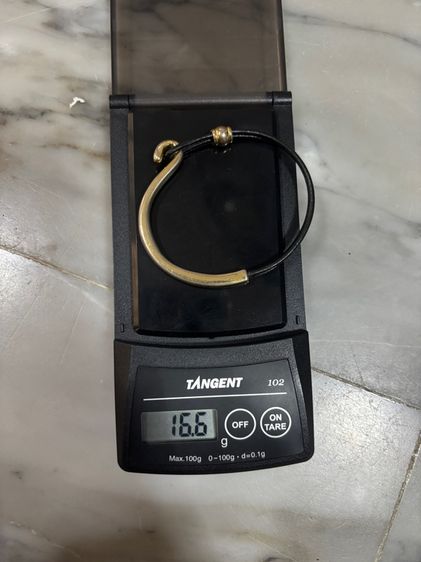 ข้อมือหนังวินเทจ two-tone รูปที่ 4