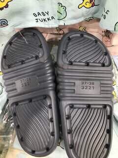 Moshi Moshi แตะทรงฮิต สีเทา size 37-38 💕❤️ รูปที่ 3